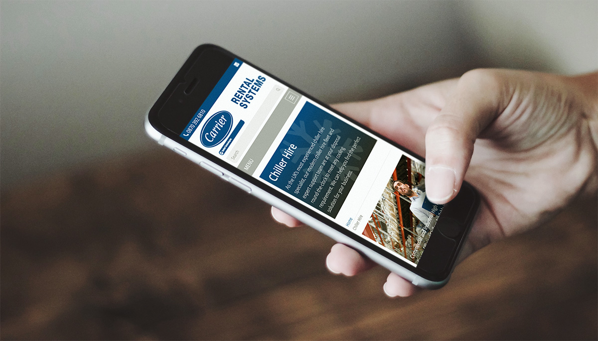 Website Design North Devon - Carrier Rental Systems