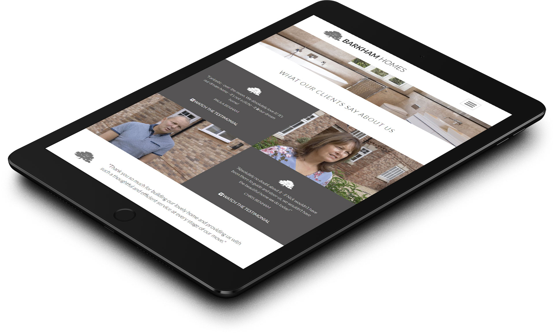 Website Design North Devon - Barkham Homes