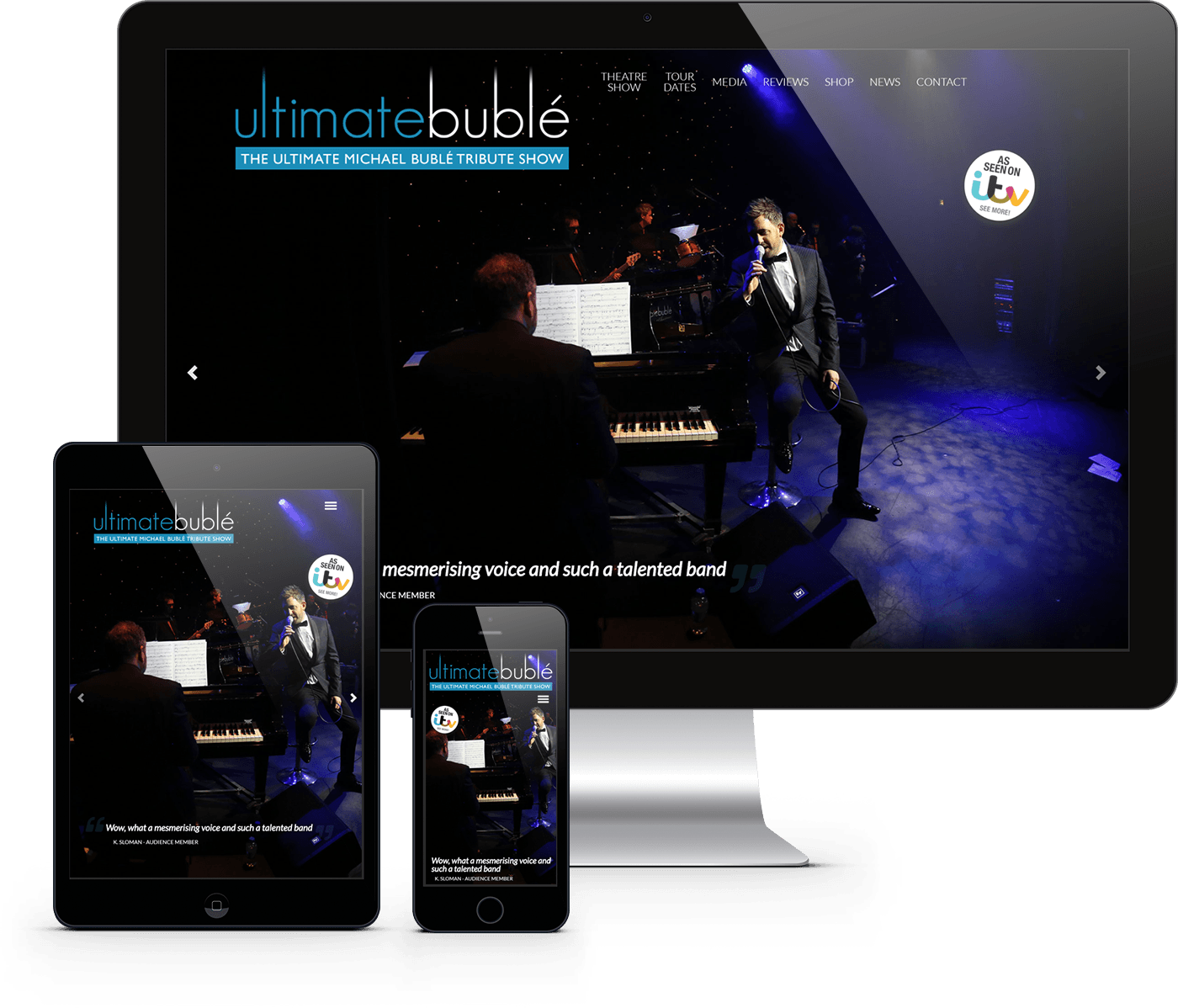 Website Design North Devon - Ultimate Buble